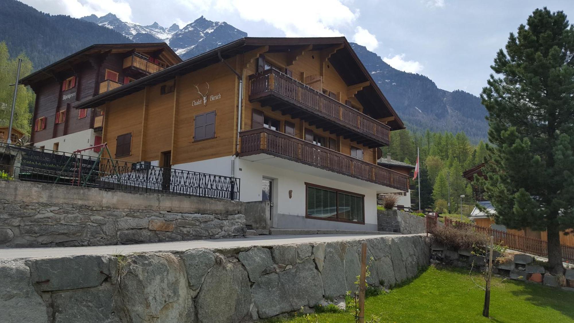 Chalet Hirsch Grächen Zewnętrze zdjęcie